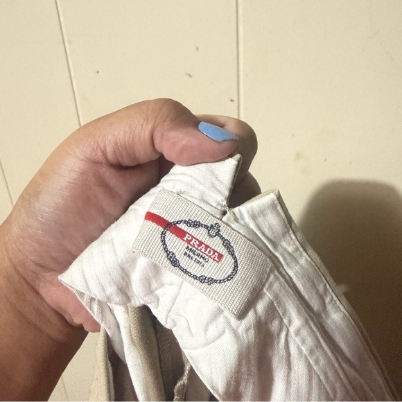 Prada Chino Shorts Khaki Men Size 54 - Picture 9 of 11